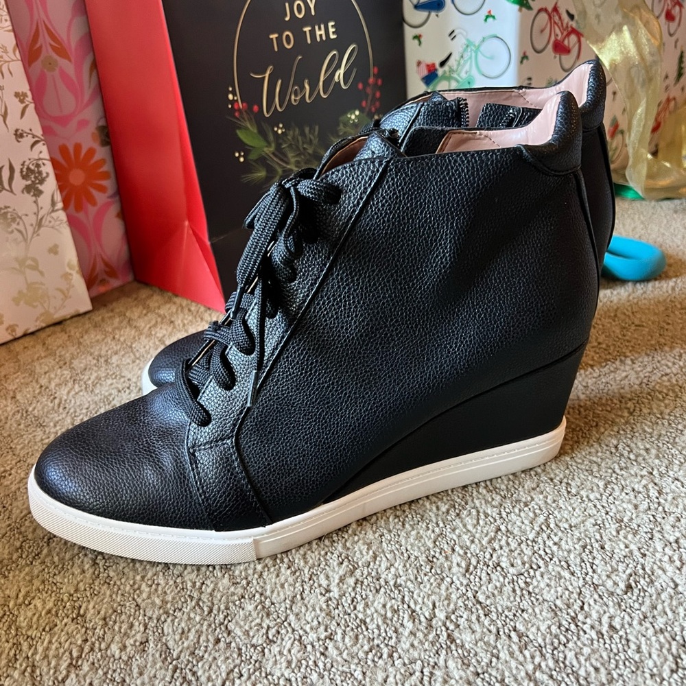 Paolo wedge heels womens size 12 - worn once NWOT
